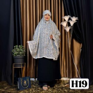 Salat Hizab With Nikab  - H19