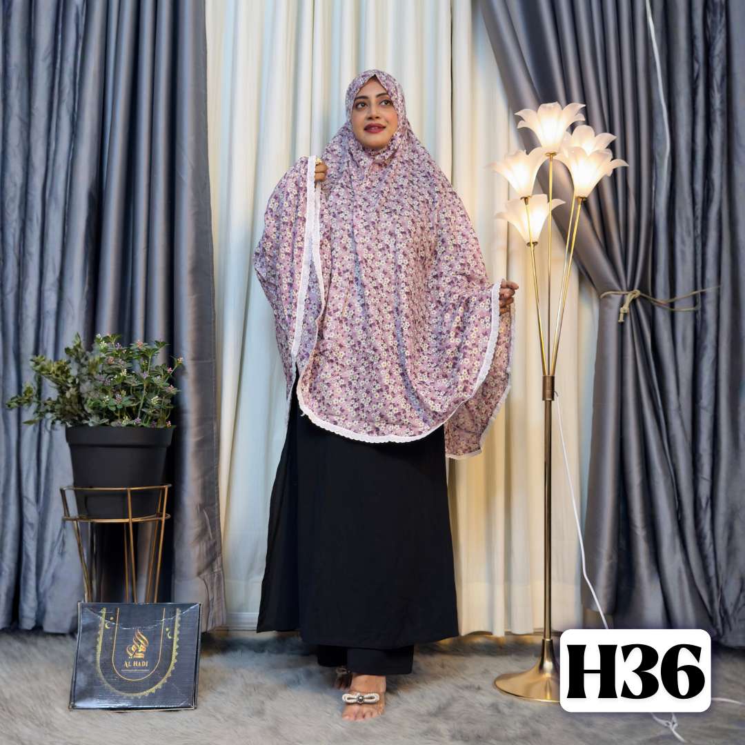 Salat Hizab With Nikab - H36