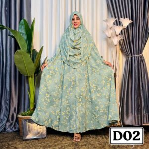 DUBAI CERY LONG ZILBAB - D02