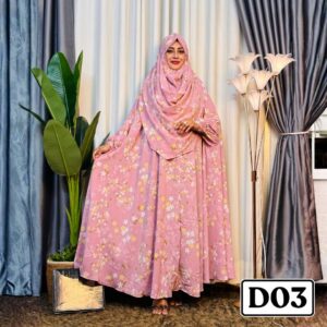 DUBAI CERY LONG ZILBAB - D03
