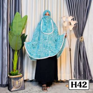 Salat Hizab With Nikab  - H42