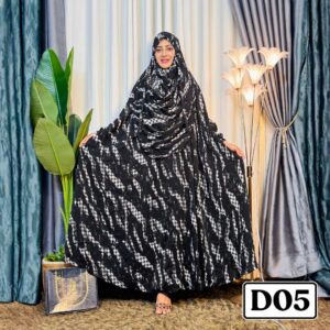 DUBAI CERY LONG ZILBAB - D05