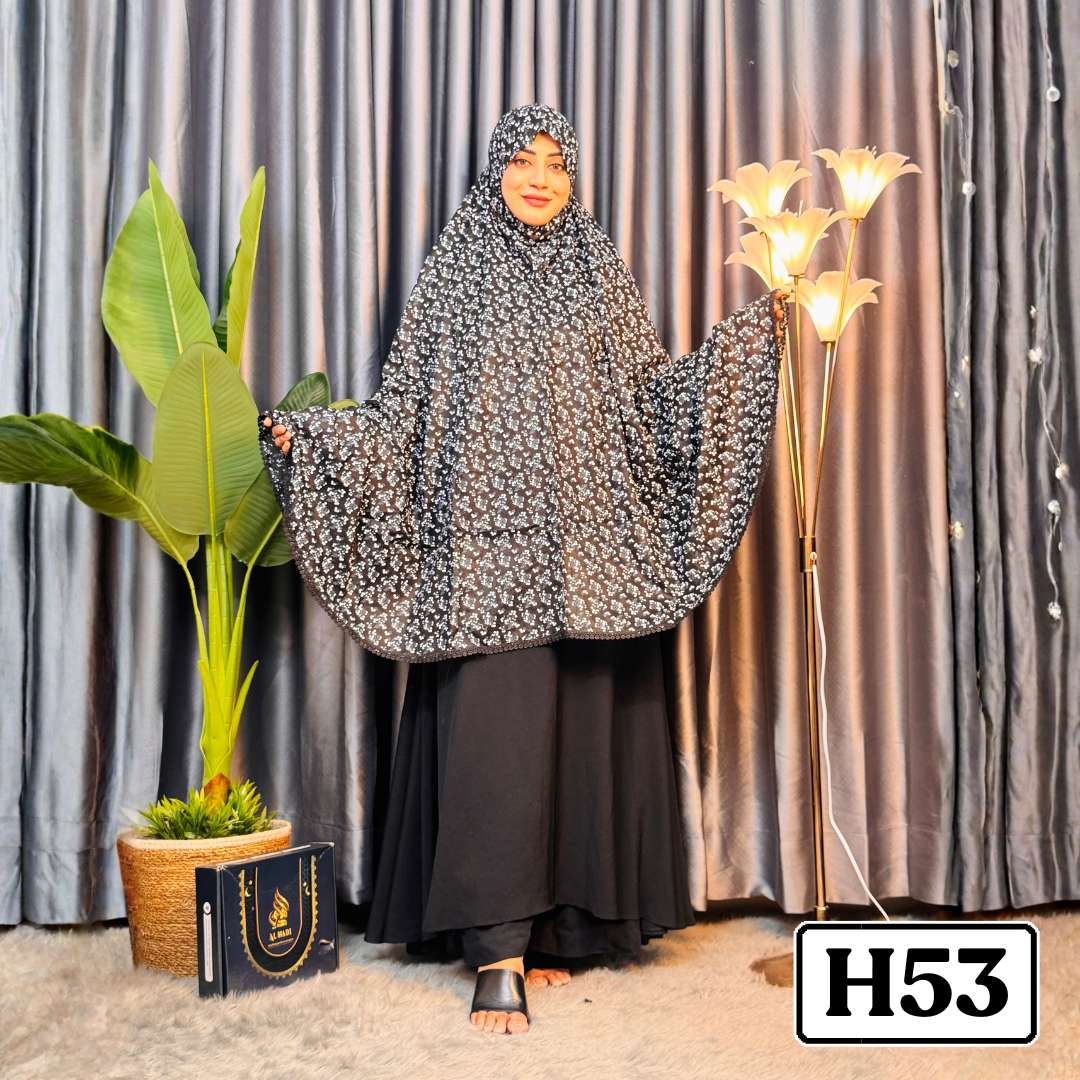 Salat Hizab With Nikab - H53