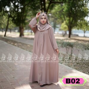 Dubai Cherry Abaya - B02