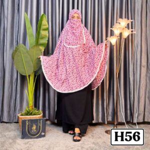 Salat Hizab With Nikab  - H56