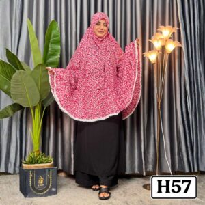 Salat Hizab With Nikab  - H57