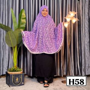 Salat Hizab With Nikab  - H58