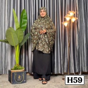 Salat Hizab With Nikab  - H59