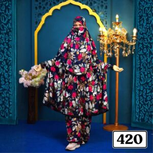 Khimar with plaju  - Code 420