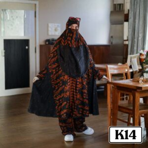 Khimar with plaju  - Code K14