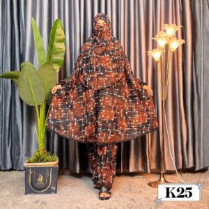 Khimar with plaju  - Code K25