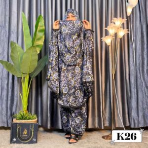 Khimar with plaju  - Code K26