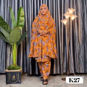 Khimar with plaju  - Code K27