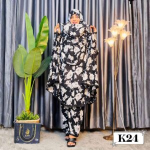 Khimar with plaju  - Code K24