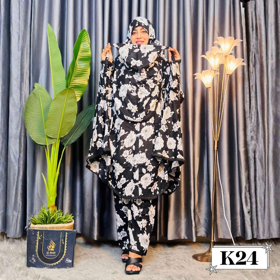 Khimar with plaju - Code K24