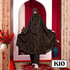 Khimar with plaju  - Code K10