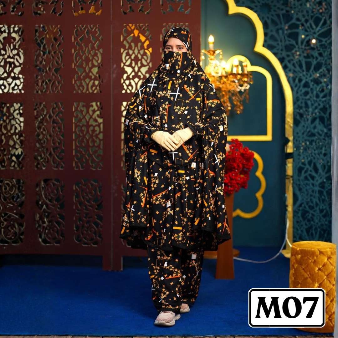 Khimar with plaju - Code M07