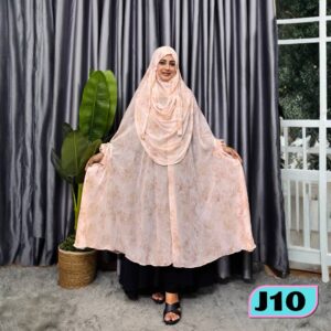 Georgette Semi Long Zilbab - J10