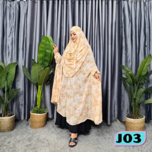 Georgette Semi Long Zilbab - J03