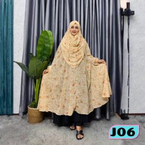 Georgette Semi Long Zilbab - J06