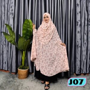 Georgette Semi Long Zilbab - J07